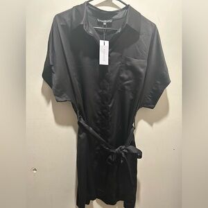 NWT Dynamite Charcoal Midi Dress